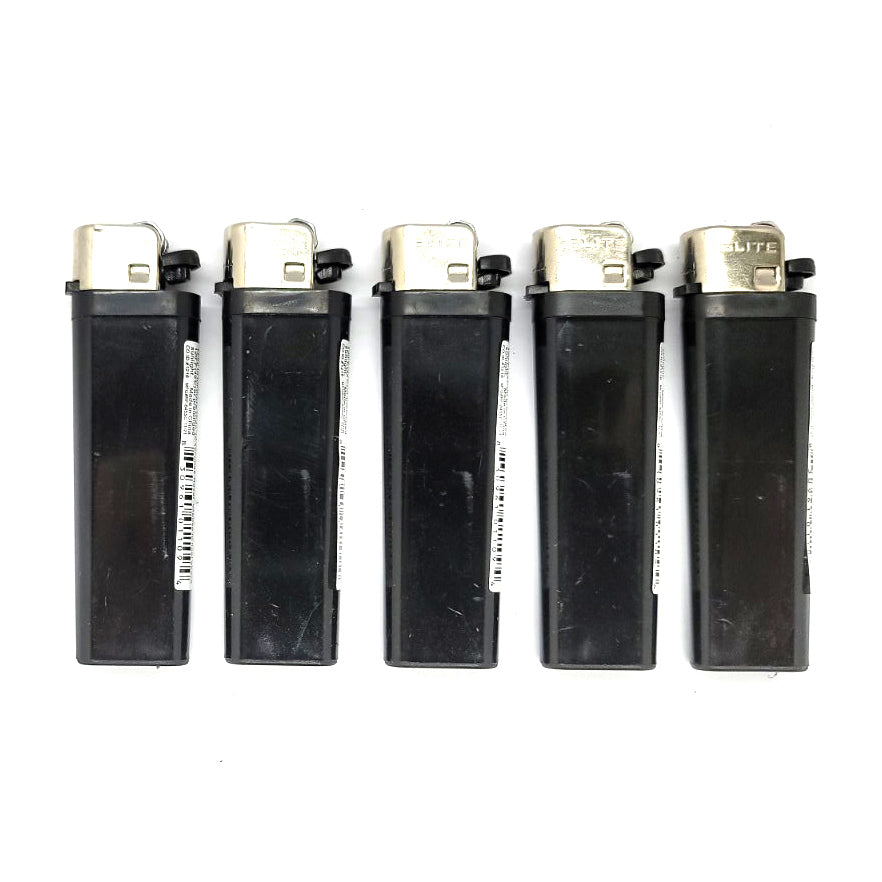 Disposable Matte Black Lighters - Elite Brands Usa