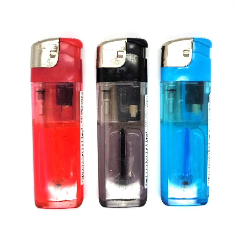 Electronic Transparent Lighters 3 Pack - Elite Brands Usa