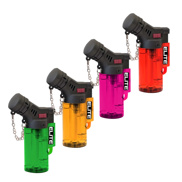 Mini Transparent Torch Lighters - Elite Brands Usa